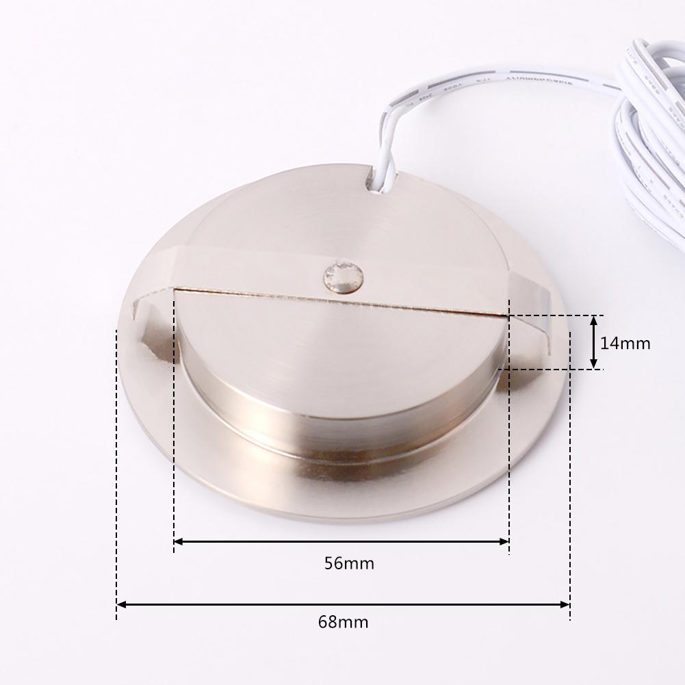 12V Low Voltage Ultra-Thin Concealed Mini LED Downlight LED Display Cabinet Light Kitchen Cabinet Light With 2M Terminal Wire