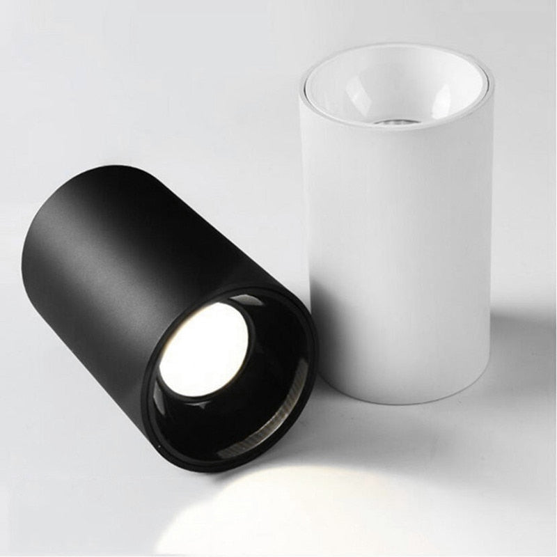 High quality Round Surface Mounted LED COB Downlights 7W 10W 15W LED Ceiling Lamps Spot Light AC110/220V driverless Downlight