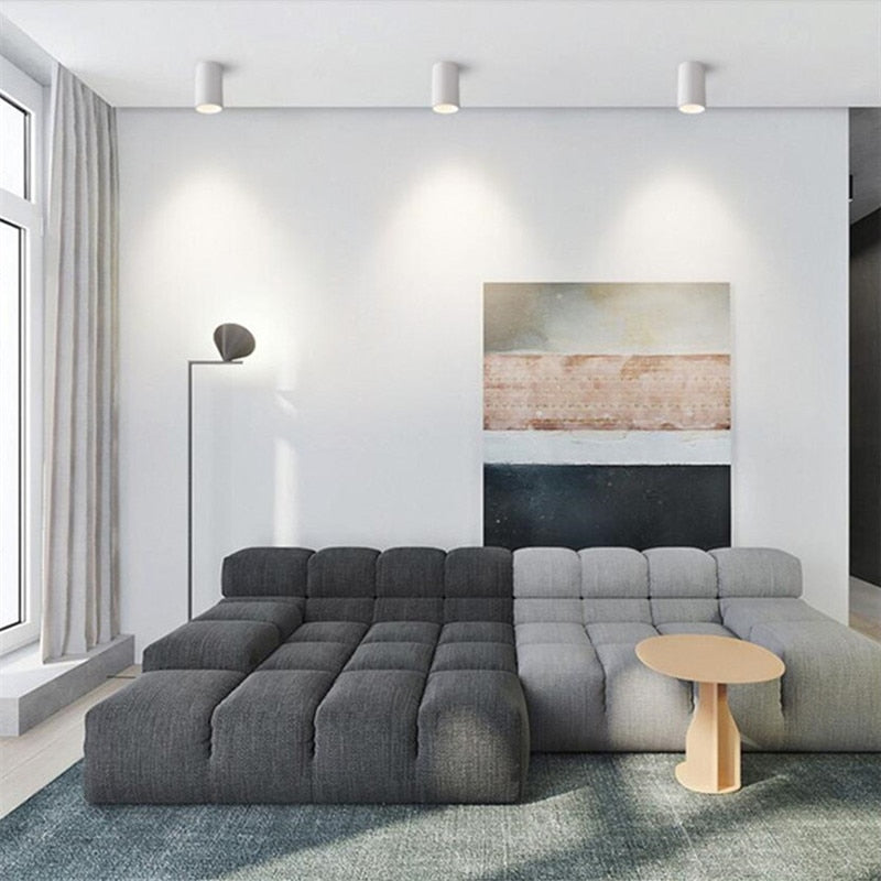 High quality Round Surface Mounted LED COB Downlights 7W 10W 15W LED Ceiling Lamps Spot Light AC110/220V driverless Downlight