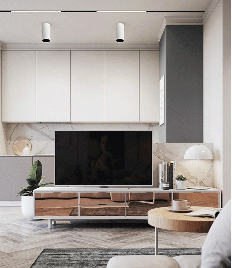 High quality Round Surface Mounted LED COB Downlights 7W 10W 15W LED Ceiling Lamps Spot Light AC110/220V driverless Downlight