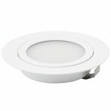 Stainless Steel 3W 12V 24V 14mm Slim Mini LED Downlight Lights+ Ultra-thin 100-240V Driver Adapter Kitchen Dining Lighting