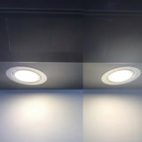 Stainless Steel 3W 12V 24V 14mm Slim Mini LED Downlight Lights+ Ultra-thin 100-240V Driver Adapter Kitchen Dining Lighting