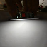 Stainless Steel 3W 12V 24V 14mm Slim Mini LED Downlight Lights+ Ultra-thin 100-240V Driver Adapter Kitchen Dining Lighting