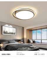 LED ceiling chandeliers for kids, living room, bedroom, kitchen, 28W 36W Black color LED light downlights