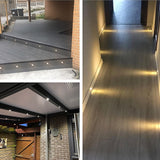 Mini LED Spotlight 9pcs 1W IP65 Cabinet Light Led Spots Canopy Stair Ceiling Light Focos Led Spot Downlight with IP67 Driver