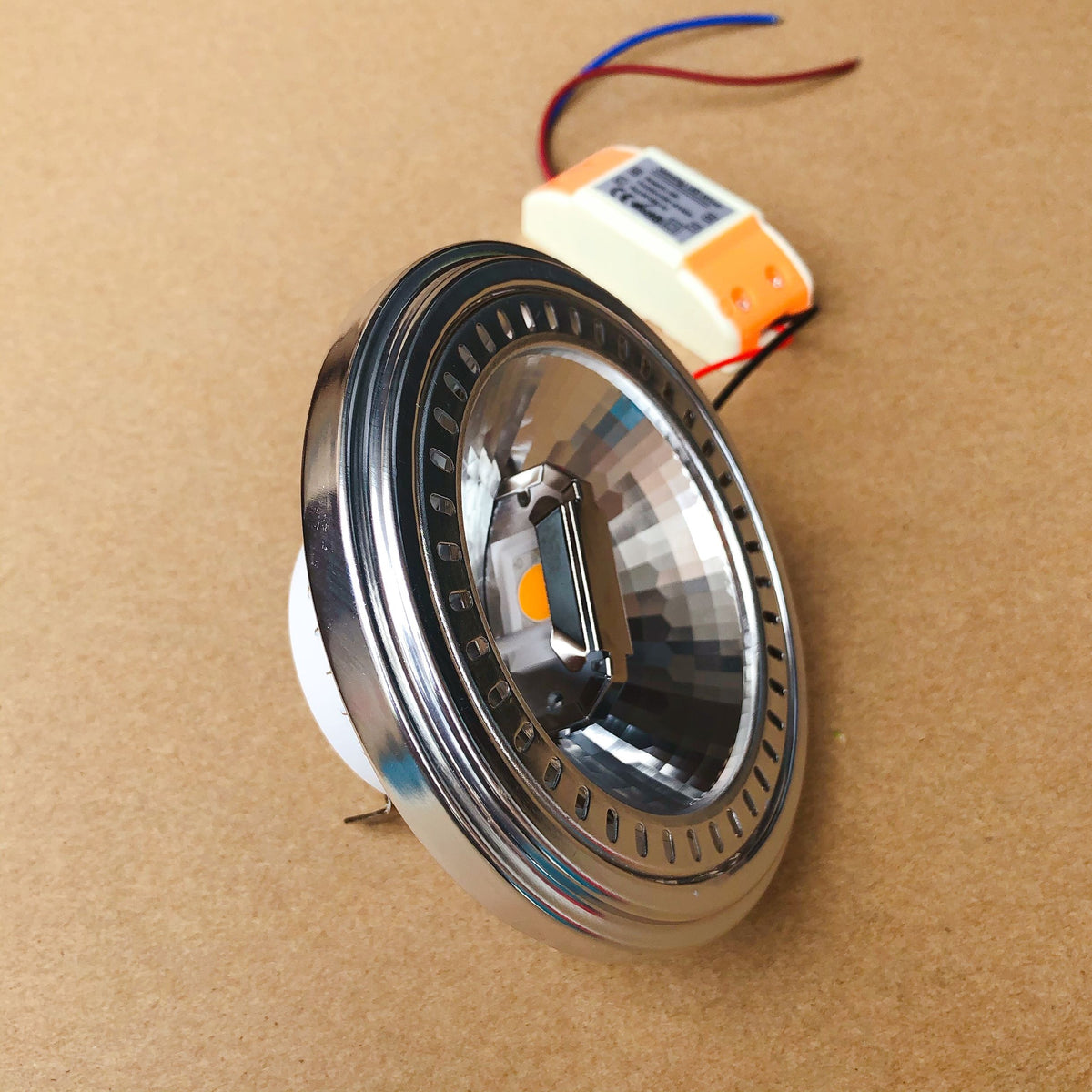 High Power AR111 LED Spotlight 15W COB Dimmable LED Downlight Warm Cool White 15W AC85-265V DC12V LED Ceiling Lamps Bulb Lights