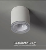 Aisilan Led Surface Mounted Ceiling Downlight for indoor Living room, Bedroom, Kitchen, Bathroom, Corridor Spot light AC90-260V