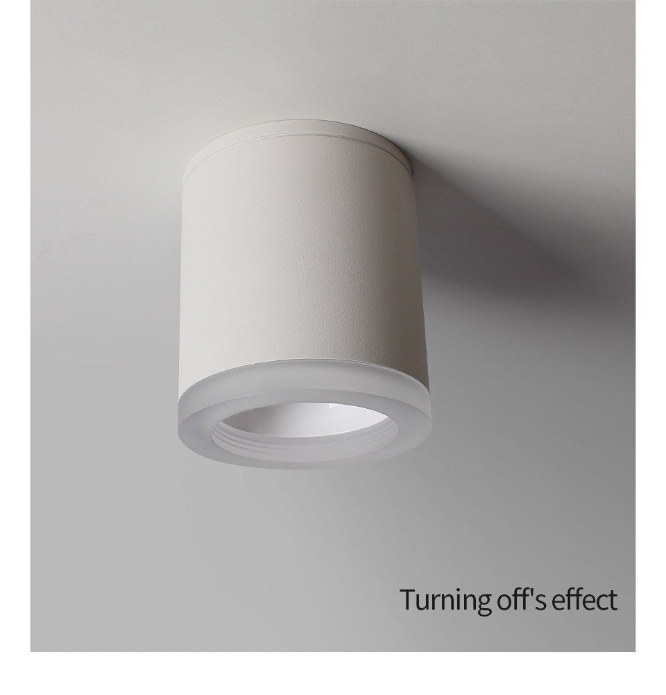 Aisilan Led Surface Mounted Ceiling Downlight for indoor Living room, Bedroom, Kitchen, Bathroom, Corridor Spot light AC90-260V