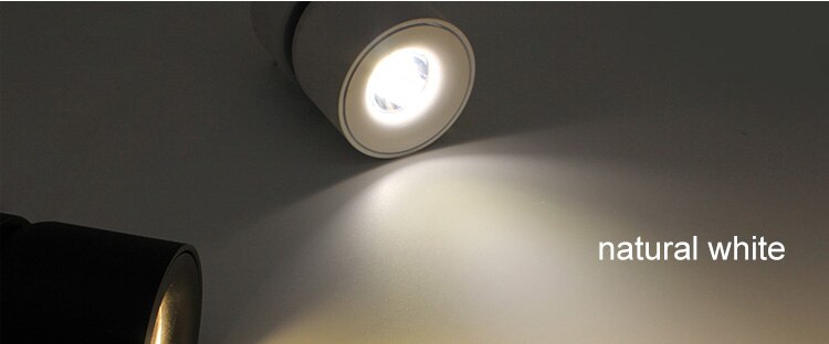 Modern Led Ceiling Lights For Living Room Black Surface Mounted Adjustable Downlight Indoor Restaurant Hotel Aisle Lamp Lustre