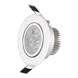 Dimmable LED Recessed 10Pcs 6W Ceiling Down Light Cool Warm Natural White Lamp 220V 110V Downlight Spotlight for Home Hotel Roof