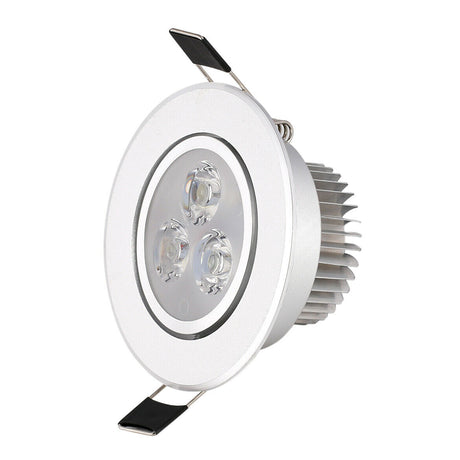 Dimmable LED Recessed 10Pcs 6W Ceiling Down Light Cool Warm Natural White Lamp 220V 110V Downlight Spotlight for Home Hotel Roof