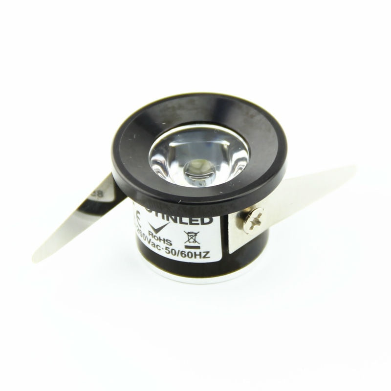 Downlight 10Pcs/Lot 1W Under Cabinet Led Spot Light Ceiling Recessed Mini LED Downlights for Jewelry Show Case Counter