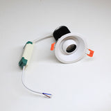  LED Downlight Angle Adjustable Built-in LED Spot light EncastrableAC90-260V White 7W  for Indoor Lighting