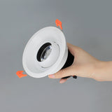  LED Downlight Angle Adjustable Built-in LED Spot light EncastrableAC90-260V White 7W  for Indoor Lighting