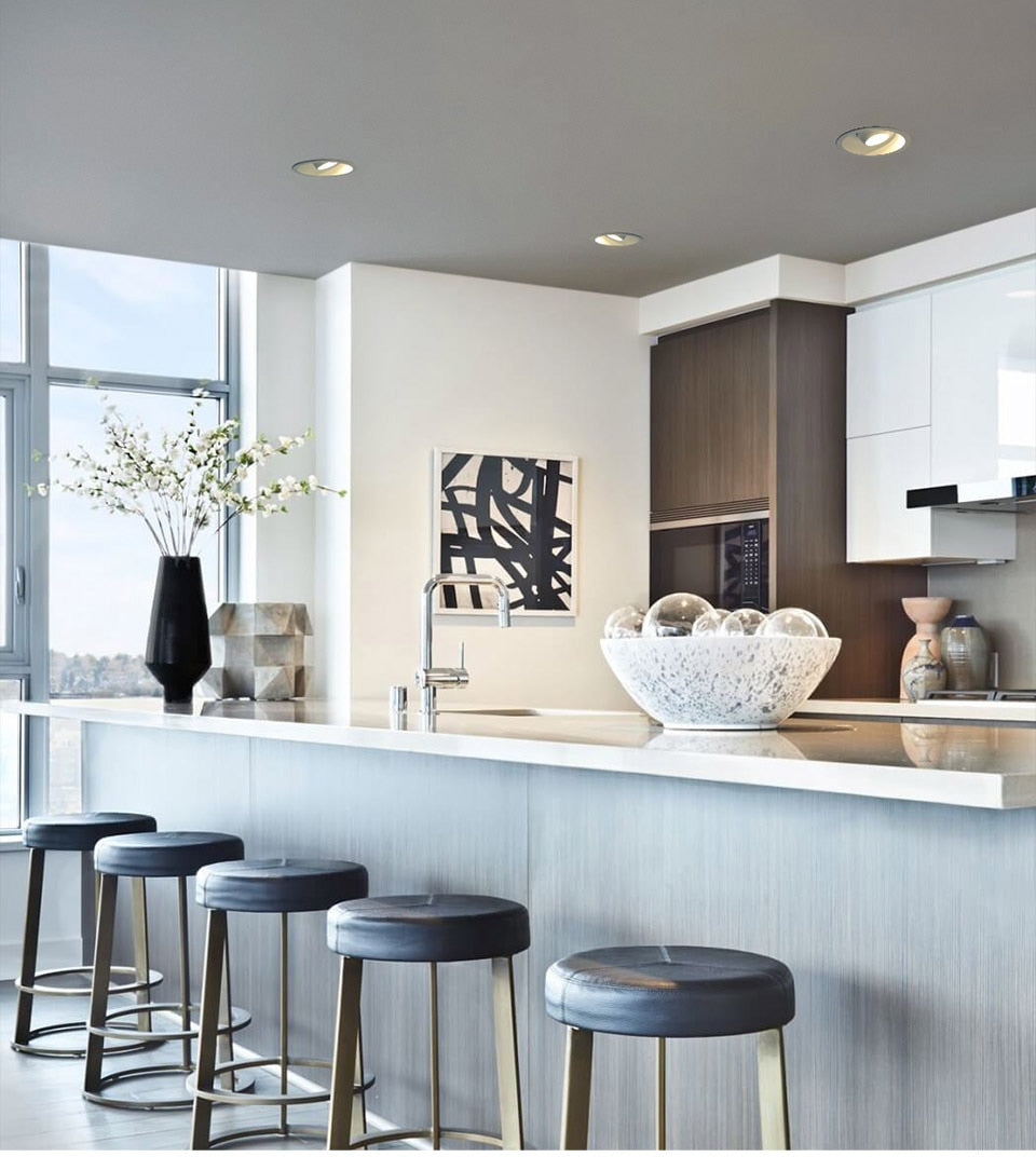  LED Downlight Angle Adjustable Built-in LED Spot light EncastrableAC90-260V White 7W  for Indoor Lighting