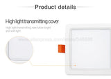 Mi.Light FUT064 9W RGB+CCT Square LED Downlight AC110V 220V LED Ceiling Spotlight 2.4G Wireless Control WiFi APP Voice Control