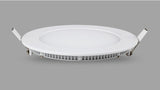 LED Panel Lights Ceiling Round Recessed Lamp Aluminum Ultra Thin Downlights 3W 4W 6W 9W 12W 15W 18W 24W Spotlight Light Fixtures