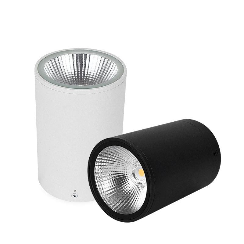 LED Waterproof IP65 COB Ceiling Downlight Surface Mounted Balcony Terrace Hotel Kitchen Bathroom Lamp