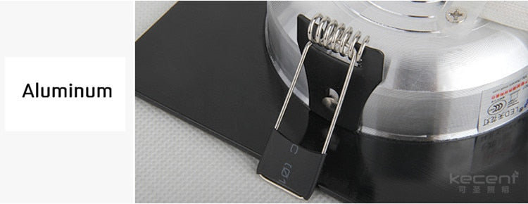 LED Ceiling Lamp Square 5W 10W 15W Dimmable 240v 20W Downlight LED Recessed Wall lamp for Kitchen/Home/Office Indoor Lighting