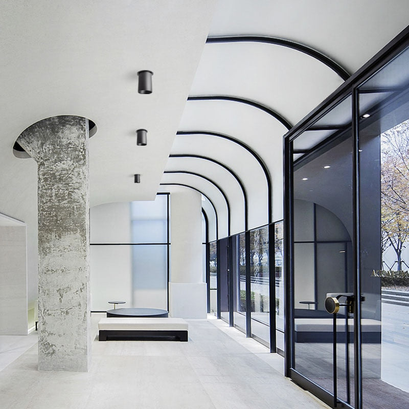 Foldable Recessed Ceiling Downlight 7W 10W 12W 15W Black/White Housing 360 Degree Rotatable 3000K/4000K/6000K Ceiling Spot Light