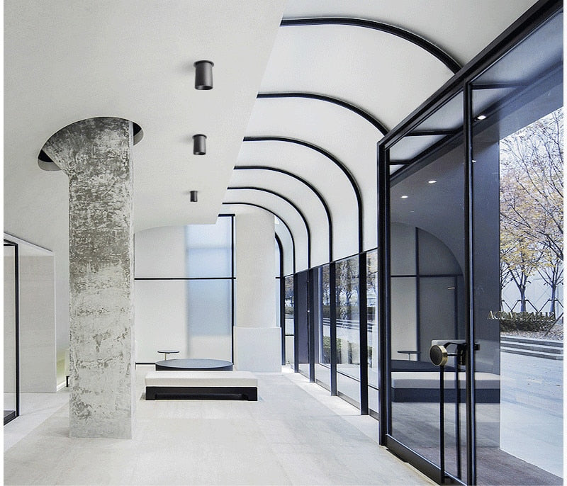 Foldable Recessed Ceiling Downlight 7W 10W 12W 15W Black/White Housing 360 Degree Rotatable 3000K/4000K/6000K Ceiling Spot Light