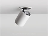 Foldable Recessed Ceiling Downlight 7W 10W 12W 15W Black/White Housing 360 Degree Rotatable 3000K/4000K/6000K Ceiling Spot Light