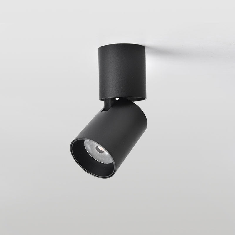 Foldable LED Surface Mounted Downlight 12W 15W 20W Black/White Housing 360 Degree Rotatable 3000K/4000K/6000K Ceiling Spot Light