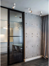 Foldable LED Surface Mounted Downlight 12W 15W 20W Black/White Housing 360 Degree Rotatable 3000K/4000K/6000K Ceiling Spot Light