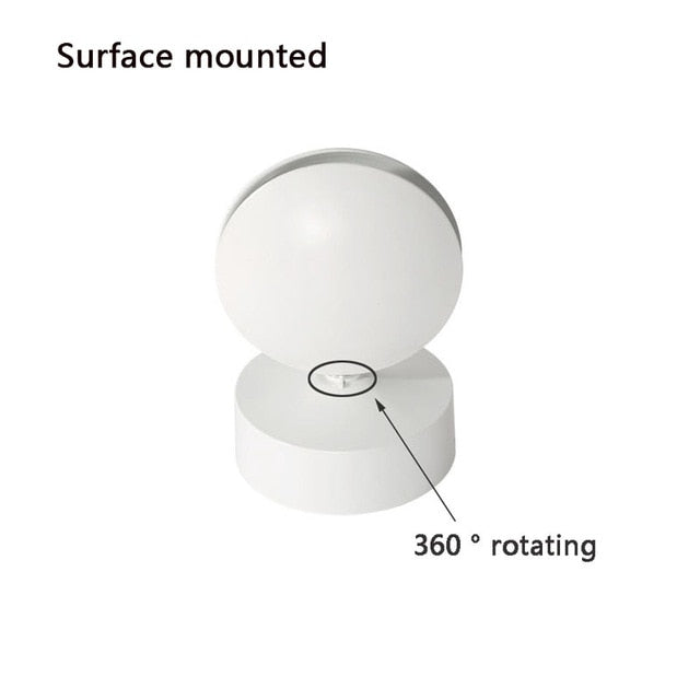 LED Downlight Anti-Glare led Ceiling Lamp LED Spot Lighting window garden door of the corridor led Recessed Downlight AC85-265V