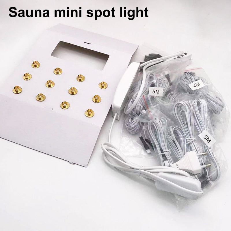 Mini LED Downlight 12pcs/set 1w Outdoor Garden Bathroom Corridor Ceiling Spot Bulb Light SPA Sauna Lighting CE