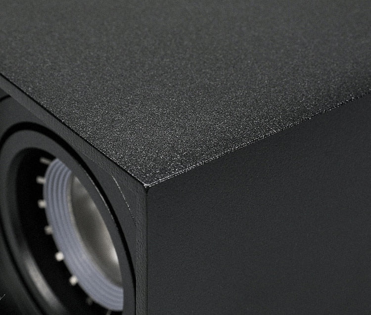 Square Dimmable Angle Adjustable LED Surface Mounted Downlight with Replaceable GU10 LED Bulb 7W/12W/15W LED Ceiling Spot Lamp