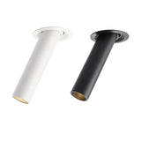 Simple LED downlight 360 degree rotating bedroom lamp spotlight bedside lamp lamp adjustable light source 3w