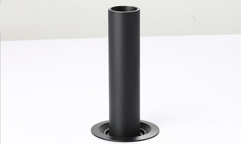 Simple LED downlight 360 degree rotating bedroom lamp spotlight bedside lamp lamp adjustable light source 3w