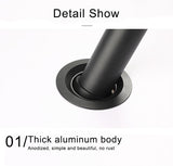 Simple LED downlight 360 degree rotating bedroom lamp spotlight bedside lamp lamp adjustable light source 3w