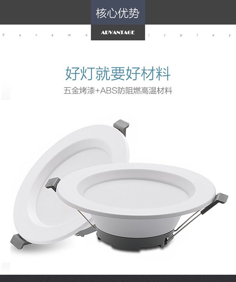 Dimmable Waterproof LED Down lights 10 pcs lot 5W 7W 9W 12W 18W LED Downlight Outdoor Leds Ceiling Lamp For Bathroom Bulb MJ1020