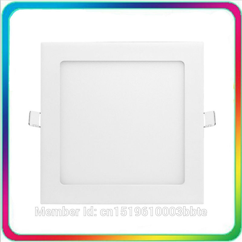 LED Downlight 100-110LM/W 85x85mm 3W LED Downlight Square LED Down Panel Light Recessed Ceiling Spotlight Bulb