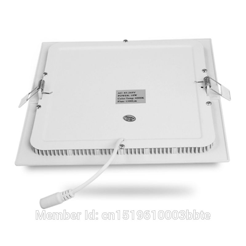 LED Downlight 100-110LM/W 85x85mm 3W LED Downlight Square LED Down Panel Light Recessed Ceiling Spotlight Bulb