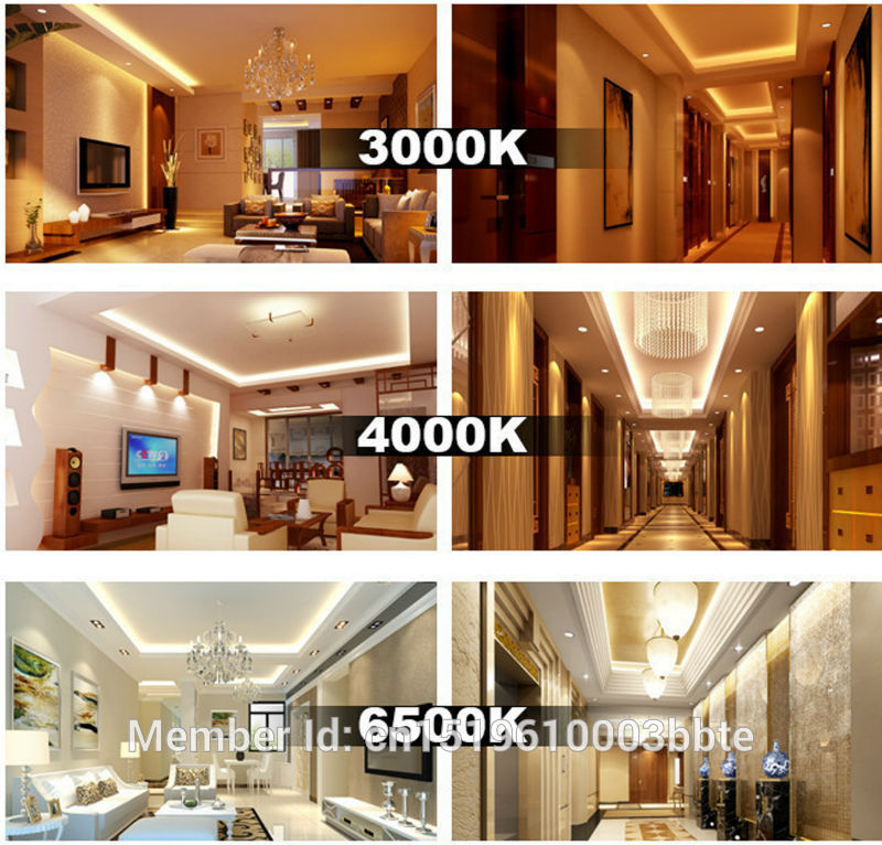 LED Downlight 100-110LM/W 85x85mm 3W LED Downlight Square LED Down Panel Light Recessed Ceiling Spotlight Bulb