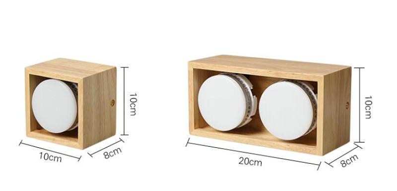 LED Downlight 1 Head 2head GX53 LED Ceiling Down Light AC110V-240V Cold white/Warm White square double LED Downlight Lamp