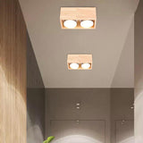 LED Downlight 1 Head 2head GX53 LED Ceiling Down Light AC110V-240V Cold white/Warm White square double LED Downlight Lamp