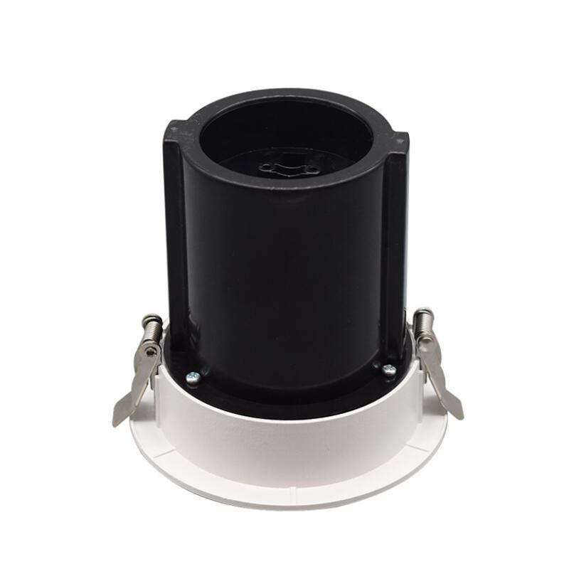 Dimmable LED COB 2pcs/lot Recessed Downlight 10W 12W 15W Round White LED Ceiling Spot Light Rotate 360 degrees