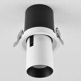 Telescopic 10W COB LED Ceiling lamps Down Light AC110V to AC240V Cool/Warm White LED Recessed Downlight Lamp