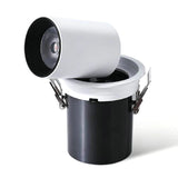 Telescopic 10W COB LED Ceiling lamps Down Light AC110V to AC240V Cool/Warm White LED Recessed Downlight Lamp