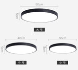 Modern simple 18W LED bedside bedroom warm white cold white Ceiling Lamp living room aisle Ceiling Light creative downlight