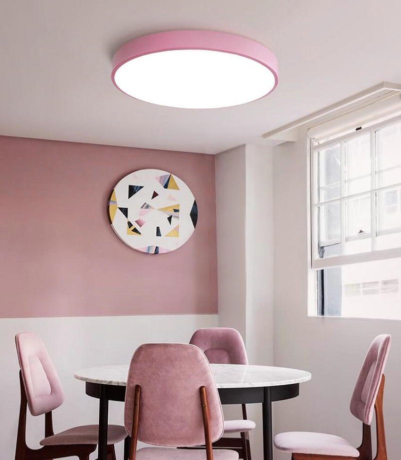 Modern simple 18W LED bedside bedroom warm white cold white Ceiling Lamp living room aisle Ceiling Light creative downlight