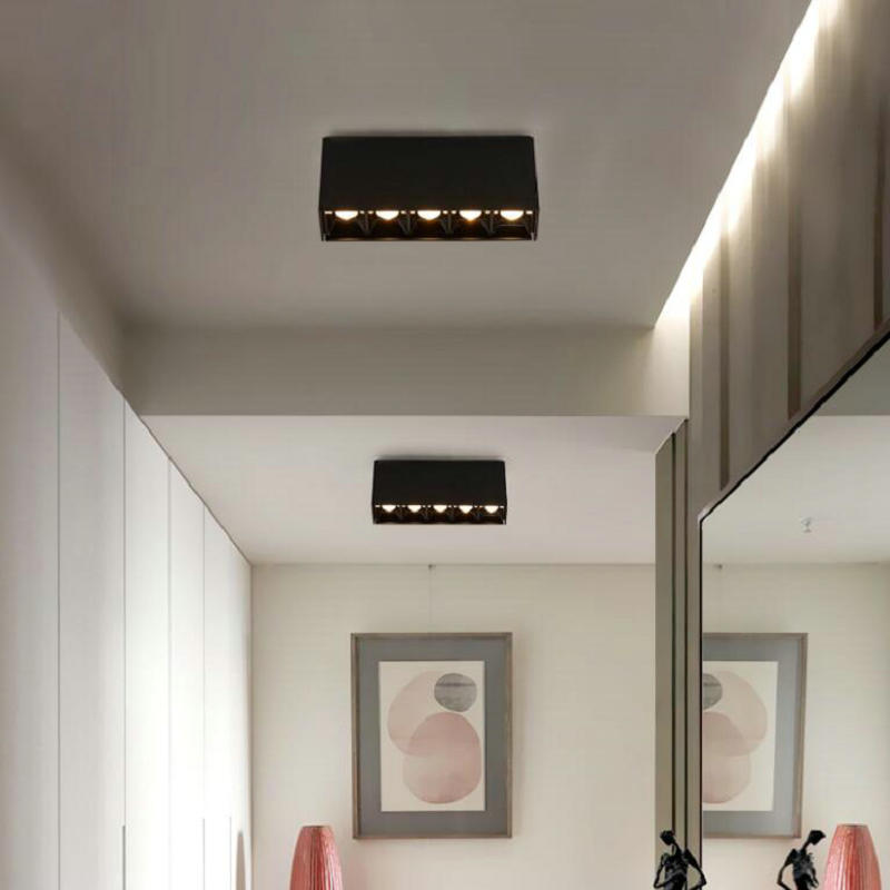 LED Downlight 10W 20W square LED Downlight LED Spot light LED Ceiling Lamp white body /black body