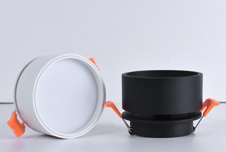 360 degree rotation Dimmable LED downlight COB Spot Light 3w 5w 7w 10w recessed Lights Bulbs Indoor Lighting