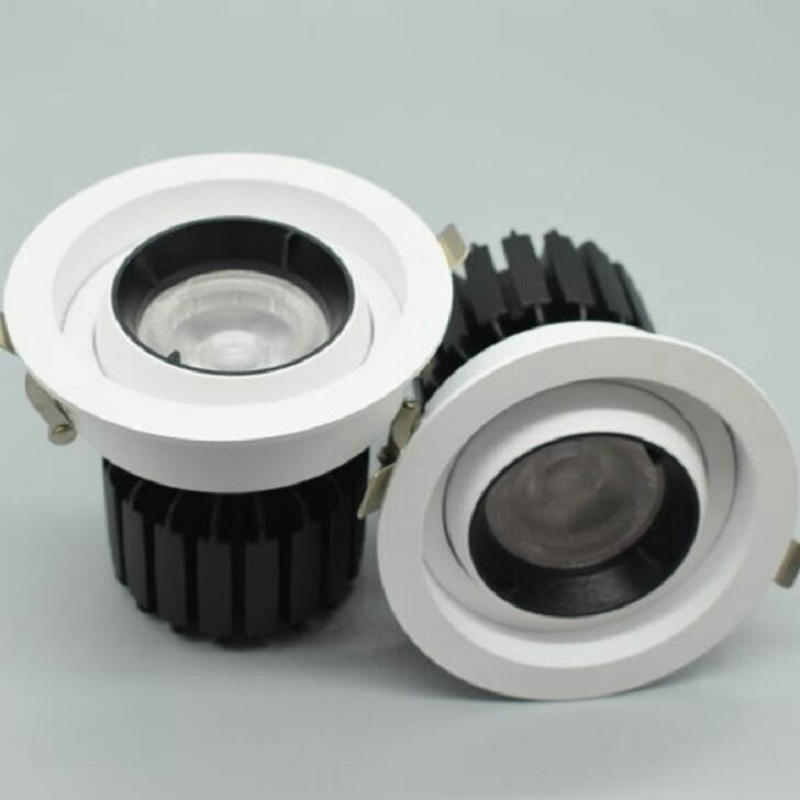 Dimmable LED downlight light Ceiling Spot Light 10w 12w 15w 20w AC110V-240V ceiling recessed Lights Indoor Lighting