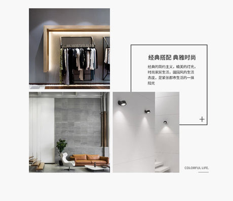 360 degree rotation Dimmable LED downlight COB Spot Light 3w 5w 7w 10w recessed Lights Bulbs Indoor Lighting