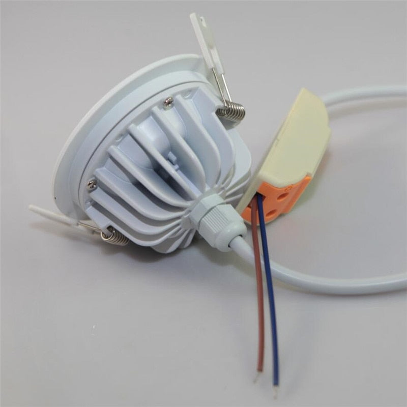 IP65 waterproof LED Downlights 12W 220V 110V LED Ceiling Downlight Lamps Recessed Down light Bulb Home Indoor Lighting